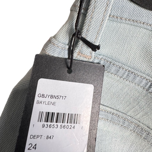 NWT. Joe’s Jeans Size 24 High Rise Straight 26” Crop jeans - Picture 12 of 14